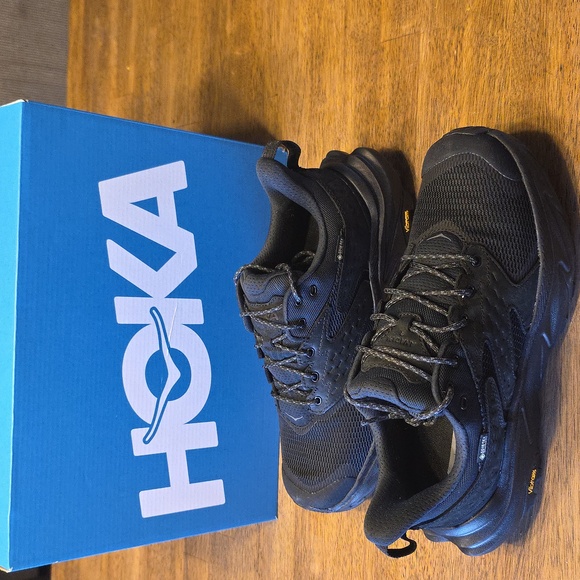 Hoka Anacapa 2 Low GTX BBLC/Triple Black Men\'s Sz 8.5D 1141632 Athletic Shoes main image 4
